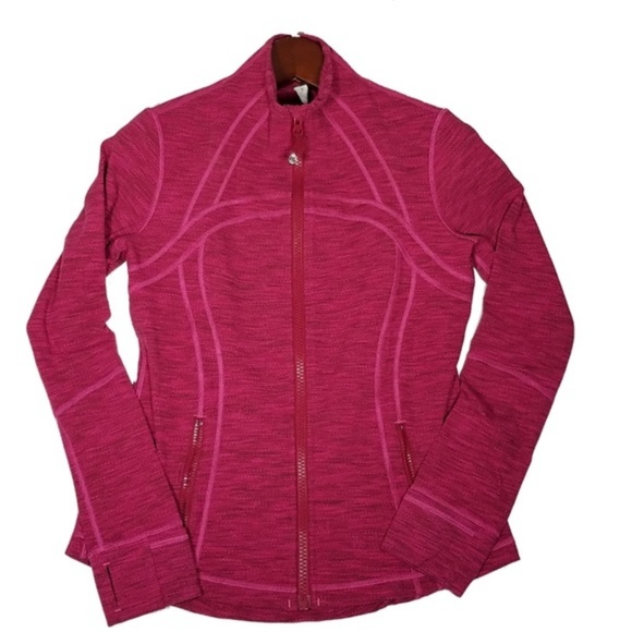 lululemon athletica Jackets & Blazers - Lululemon Define Jacket 10 Jacquard Berry Magenta